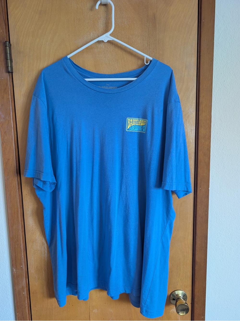 Men's Blue barrelhouse Logo T-Shirt